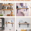 Ultrawall Folding Shelf Brackets, Heavy Duty Collapsible Shelf Bracket, 18
