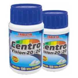 Kit 2 Suplemento Alimenticio Centro Visión  Vision Support Supplement, 100 Tablets                                                                    