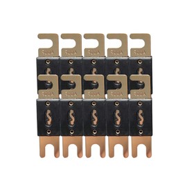 MGI SpeedWare ANL Fuses for Automotive Audio, Stereo Circuit Protection (10 x 200A)