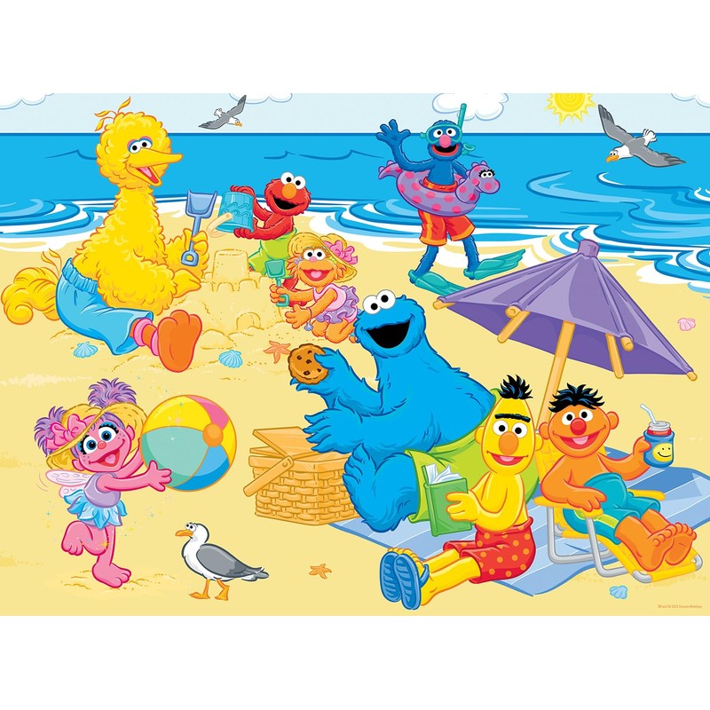 MasterPieces Sesame Street Puzzle - 24 Piece Jigsaw for Kids,
