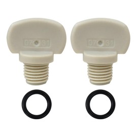 2Pcs Drain Plugs w/O-Rings for WhisperFlo-IntelliFlo Part # 071131-192115 - Solution for Leak-Free Plumbing by BLUE ELF