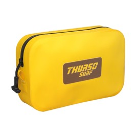THURSO SURF Waterproof Fanny Pack Dry Bag Floating Adjustable Waist Strap Keep Your Phone and Valuables Safe/Dry SUP Accessories Olive (Tangerine)