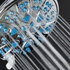 AquaDance Antimicrobial – Anti-Clog High-Pressure 6-Setting Shower Head with Microban
