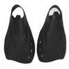 Gaeirt Adjustable Swimming Fins Training Fins Moderate Softness Black Short