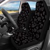 Leopard Print Car Seat Cover Breathable Front Bucket Seat Covers