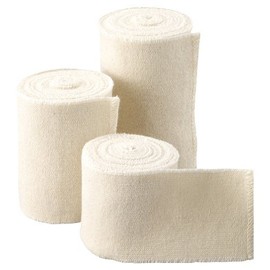 Nihon Yokei Elastic Bandages Naterracot No. 3 3.0 inches (7.5 cm) x 14.9 ft (4.5 m) (Stretchable), 6 Rolls 383
