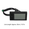Electric Bike LCD Display Meter Cycling Speedometer Odometer Bike Computer