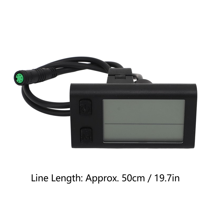Electric Bike LCD Display Meter Cycling Speedometer Odometer Bike Computer