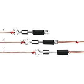 TFS Angling Quick change hook length swivel connector.10,20 or 30 Pack (30 pack)