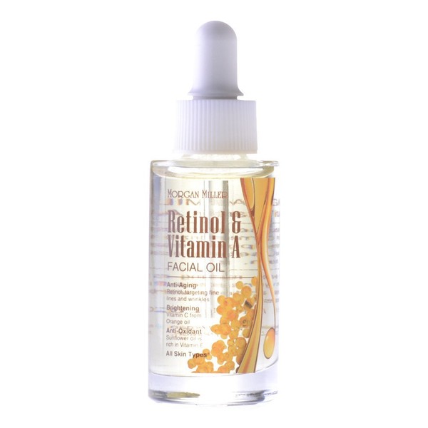Morgan Miller Retinol & Vitamin A Facial Oil, 1.01 FL OZ