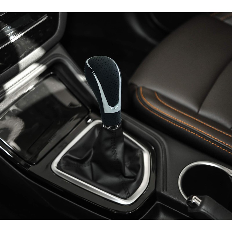Thruifo Leather Covered Stick Shift Knobs, MT Gear Car Shifter
