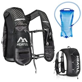 Running Vest for Men and Women with 500 ml TPU Water Bottle - Lightweight and Comfortable Running Backpack, 7 L Volume, Compatible with 2 L Hydration Bladder, Ideal for Trail Running, Cycling, Hiking