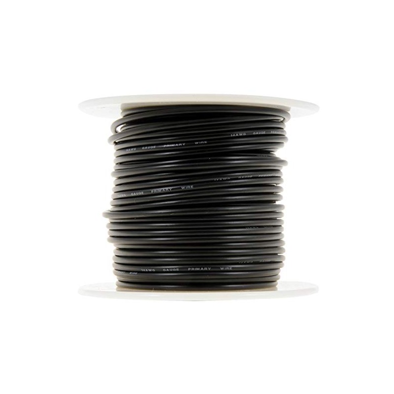 Dorman 85778: 14 Gauge Black Primary Wire- Spool