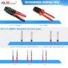 JRready ST6427 Power Connector 6 Pin (5 Matched Sets)，2.13mm Diameter
