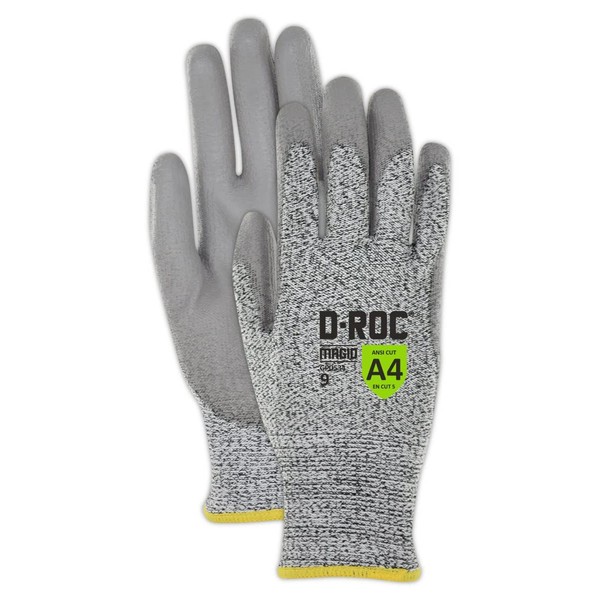 Magid D-ROC Level A4 Cut Resistant Gloves, 24 Pair, Firm