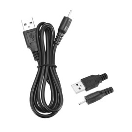 MECCANIXITY USB to DC Power Cable 2A 5V DC Power Cord 2.0mmx0.6mm Jack Charging Plug Connector Cable Adapter for Fan Camera Phone Tablet Devices (3.3ft, Black)