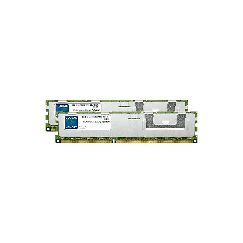 16GB (2 x 8GB) DRAM DIMM MEMORY RAM KIT COMPATIBLE