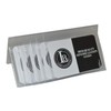 LB LEATHERBOSS Plastic Secretary Inserts for Long Wallets- 6 Pages