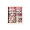 allydrew Decorative Washi Tape Box Set (10 Rolls), Romantic Pink