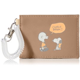 Snoopy Snoopy0278 Snoopy Pass Case, 2 Card Cases, Synthetic Leather, PU Leather, SPZ-2823