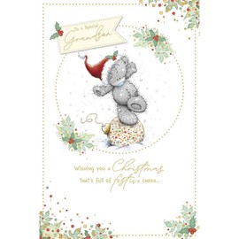 Me To You Bear To A Special Grandson Christmas Card