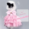 Rabbit Dress Bunny Costume Clothes Skirt Daily Wear Cloth for