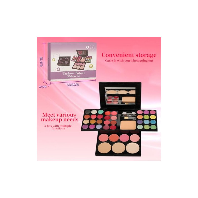 Badhare Kit De Maquillaje Beauty Full Face Palette 24 Sombras