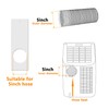 LBG Products Portable Air Conditioner Sliding Door Kit,Adjustable Length Sealing
