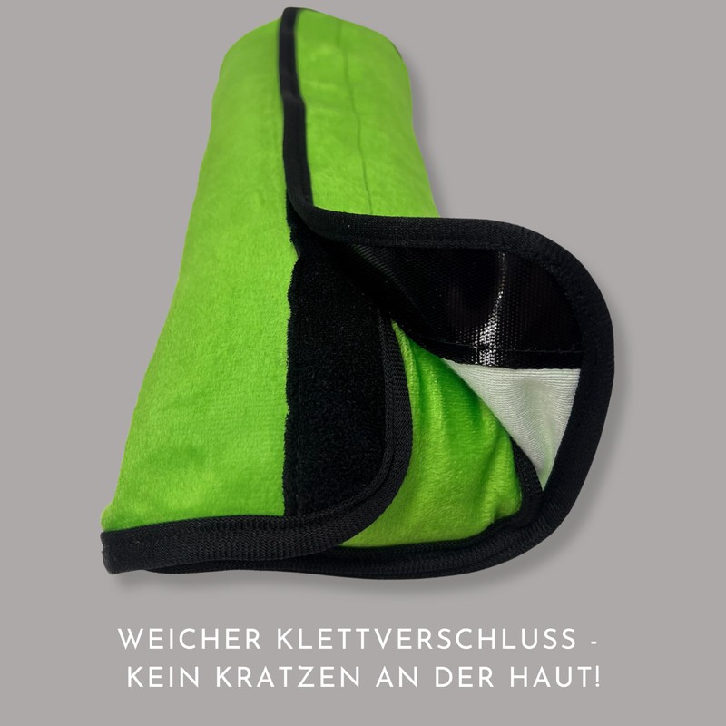 HECKBO 1 x Car Seat Belt Cushion with Monster Trucks