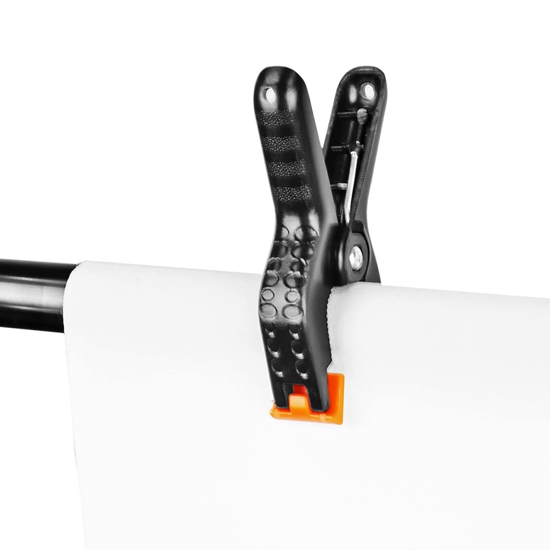 FUDESY 4.5 inch Spring Clamps, Heavy Duty Backdrop Clips for