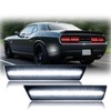 Nrgedzam LED Side Marker Lights LED Rear Bumper Marker Lamps