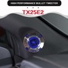 TX25E2 3.75 Inch Super Tweeter Blue, Aluminum Frame and High