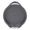 Kitchen Food Processor Robot Tray with Perforated Holes Steaming Tray