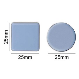 TheStriven 16 Pieces Furniture Moving Pads Teflon Furniture Glides Round Furniture Sliders Furniture Sliders for Carpet Slider Floor Sliders for Carpet Moving Heavy Furniture Carpet Protector (A)