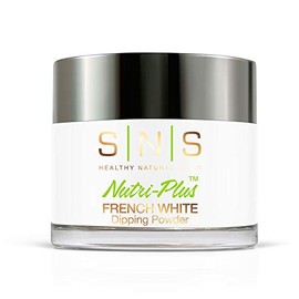 SNS French White Dipping Powder, White, 56 g