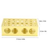 Test Tube Rack Multiple Holes Stainless Steel Tubing Stand Holder