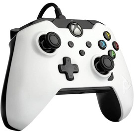 PDP Wired Controller Neon White for Xbox Series X S, Gamepad, Wired Video Game Controller, Gaming Controller, Xbox One, Officially Licensed - Xbox