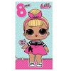 LOL Surprise LO004 8th Birthday Card Multi Colour