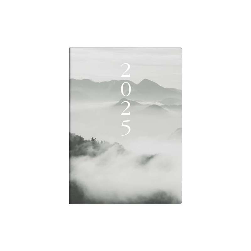 rido/idé Pocket Diary Model Technik S (2025) "Cloudy Mountains", 2