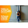 Woods 50121WD Outdoor Dusk to Dawn Lighting Timer, 1 Grounded