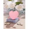 lola mae Heart Shape Satchel Crossbody Purse for women Zip
