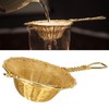 Tea Infuser Strainer Pure Copper Reusable Loose Leaf Teapot Filter