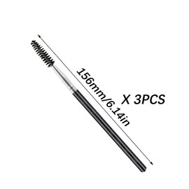 Wimpernbürste, 3 Pcs Augenbrauenbürste, Augenbrauenpinsel, Wimpernkamm, zum Modifizieren von Augenbrauen und Wimpern, Make-up-Tools