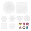 DFsucces Iron Beads Plate Set of 8 0.2 inch (5