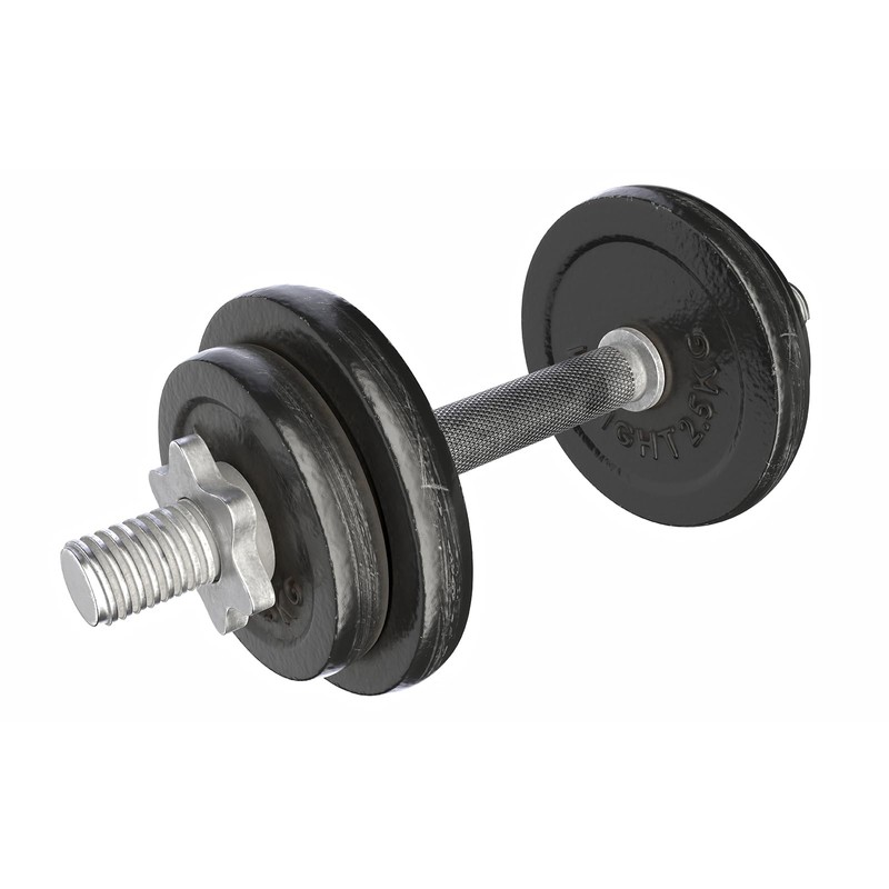 sourcing map Dumbbell Hex Nut, 2Pcs M28 Anti-Slip Lock Collar