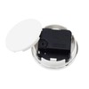 MovFlax Mini Round Quartz Clock Insert, 3-1/8 Inch (80 mm),