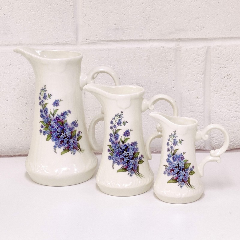 Classic Small Jug - Forget-me-nots Design
