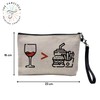 Tasche aus Leinen – Bordeaux Wein Frankreich Grand Cru Burgund