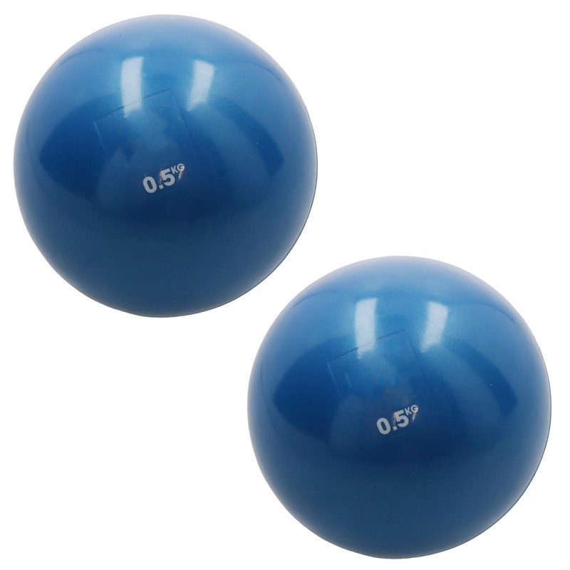 AB Tools Soft Weighted Toning Balls 2 x 0.5kg For