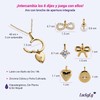 LuckyLy Set de Regalos para Mujer, Kit Joyería con Collar
